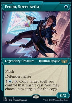 Errant, Street Artist (V.1) - Streets of New Capenna: Extras (Rare) [XSNC-344]