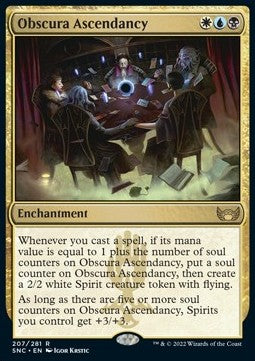 Obscura Ascendancy - Streets of New Capenna (Rare) [SNC-207]