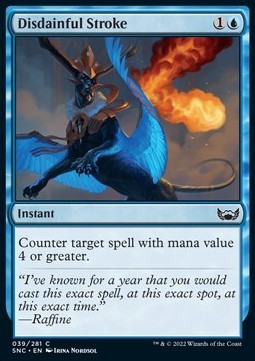 Disdainful Stroke - Streets of New Capenna (Common) [SNC-39]