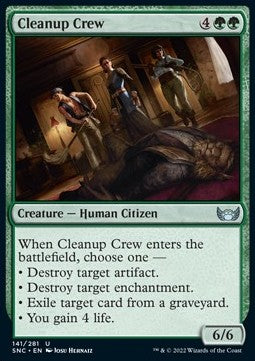 Cleanup Crew - Streets of New Capenna (Uncommon) [SNC-141]