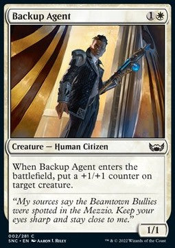 Backup Agent - Streets of New Capenna (Common) [SNC-2]
