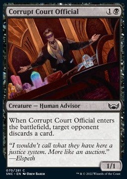 Corrupt Court Official - Streets of New Capenna (Common) [SNC-70]