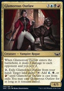 Glamorous Outlaw - Streets of New Capenna (Common) [SNC-190]