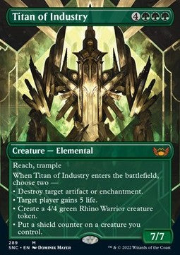 Titan of Industry - Streets of New Capenna: Extras (Mythic) [XSNC-289]