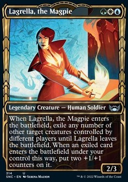 Lagrella, the Magpie (V.1) - Streets of New Capenna: Extras (Uncommon) [XSNC-314]