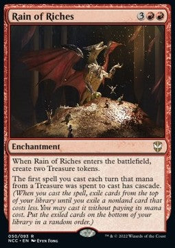 Rain of Riches - Commander: Streets of New Capenna (Rare) [NCC-50]