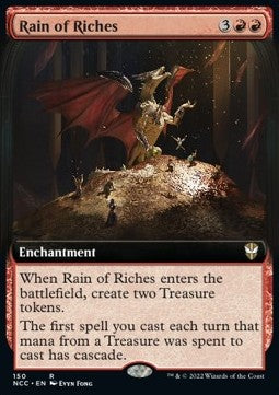Rain of Riches - Commander: Streets of New Capenna: Extras (Rare) [XNCC-150]