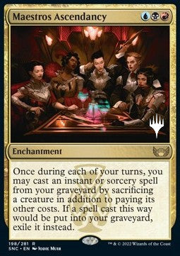 Maestros Ascendancy (V.2)⁣ - Streets of New Capenna: Promos⁣ (Rare)⁣ [198]