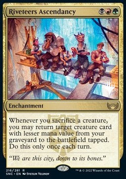 Riveteers Ascendancy (V.2)⁣ - Streets of New Capenna: Promos⁣ (Rare)⁣ [216]