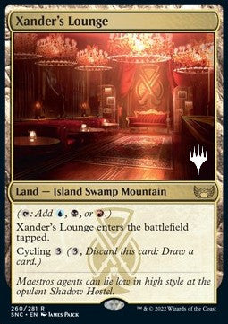 Xander's Lounge (V.2) - Streets of New Capenna: Promos (Rare) [PSNC-260]