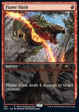 Flame Slash - Promos (Rare) [PROM-SCH]