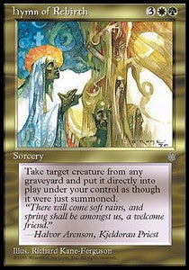 Hymn of Rebirth - Ice Age (Uncommon)