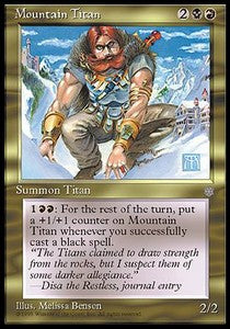 Mountain Titan - Ice Age (Rare)