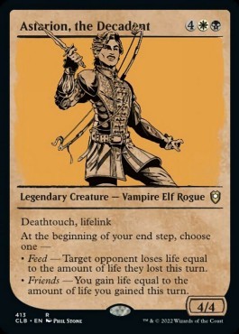 Astarion, the Decadent (V.2) - Commander Legends: Battle for Baldur's Gate: Extras (Rare) [XCLB-413]