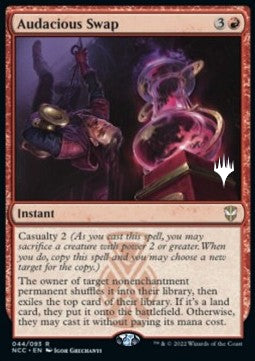 Audacious Swap - Commander: Streets of New Capenna: Promos (Rare) [PNCC-44]