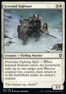 Icewind Stalwart - Commander Legends: Battle for Baldur's Gate (Common) [CLB-27]