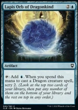 Lapis Orb of Dragonkind - Commander Legends: Battle for Baldur's Gate (Common) [CLB-82]