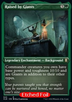 Raised by Giants (V.1) - Commander Legends: Battle for Baldur's Gate: Extras (Rare) [XCLB-520]