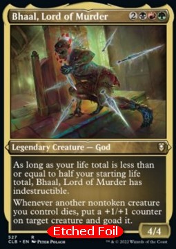 Bhaal, Lord of Murder (V.1) - Commander Legends: Battle for Baldur's Gate: Extras (Rare) [XCLB-527]