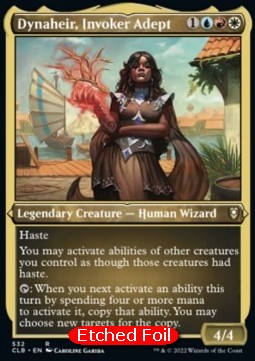 Dynaheir, Invoker Adept (V.1) - Commander Legends: Battle for Baldur's Gate: Extras (Rare) [XCLB-532]
