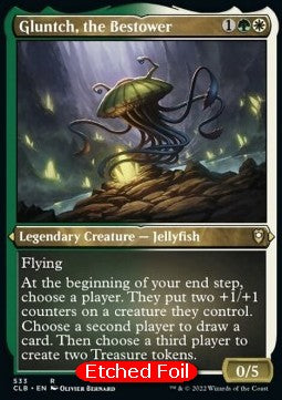 Gluntch, the Bestower (V.1) - Commander Legends: Battle for Baldur's Gate: Extras (Rare) [XCLB-533]