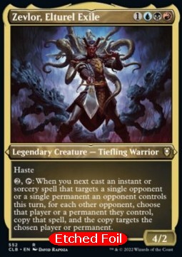 Zevlor, Elturel Exile (V.1) - Commander Legends: Battle for Baldur's Gate: Extras (Rare) [XCLB-552]