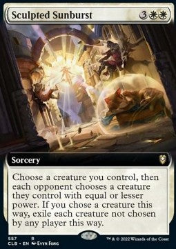 Sculpted Sunburst - Commander Legends: Battle for Baldur's Gate: Extras (Rare) [XCLB-557]