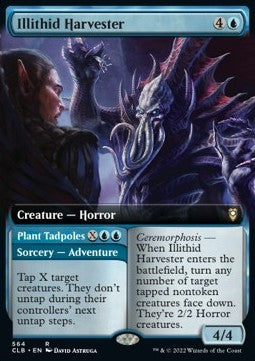 Illithid Harvester // Plant Tadpoles - Commander Legends: Battle for Baldur's Gate: Extras (Rare) [XCLB-564]