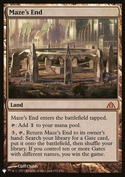 Maze's End - The List (Mythic) [ZNL-152]