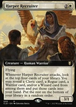 Harper Recruiter (V.2) - Commander Legends: Battle for Baldur's Gate: Extras (Rare) [XCLB-609]