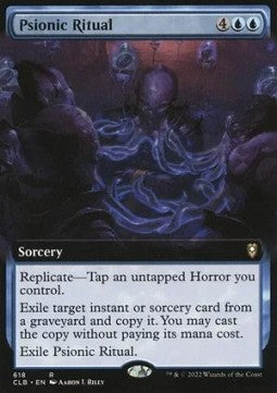 Psionic Ritual (V.2) - Commander Legends: Battle for Baldur's Gate: Extras (Rare) [XCLB-618]