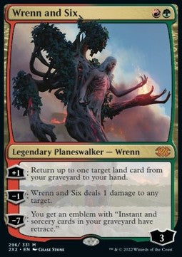 Wrenn and Six⁣ - Double Masters 2022⁣ (Mythic)⁣ [296]