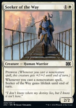 Seeker of the Way - Double Masters 2022 (Common) [2X2-28]