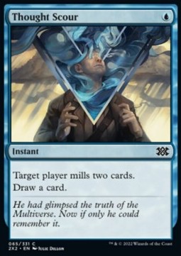 Thought Scour⁣ - Double Masters 2022⁣ (Common)⁣ [65]