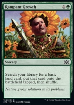 Rampant Growth⁣ - Double Masters 2022⁣ (Common)⁣ [155]