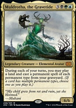 Muldrotha, the Gravetide⁣ - Double Masters 2022⁣ (Mythic)⁣ [258]