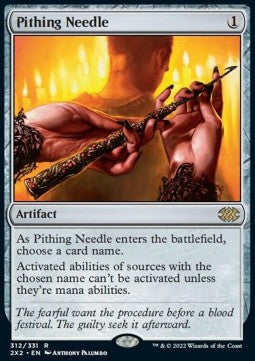 Pithing Needle⁣ - Double Masters 2022⁣ (Rare)⁣ [312]
