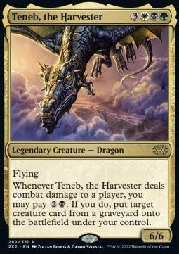 Teneb, the Harvester - Double Masters 2022 (Rare) [2X2-282]