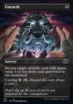 Unearth⁣ - Double Masters 2022: Extras⁣ (Common)⁣ [357]