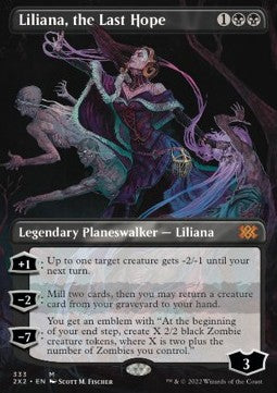 Liliana, the Last Hope (V.1)⁣ - Double Masters 2022: Extras⁣ (Mythic)⁣ [333]