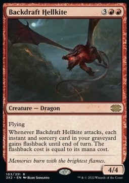 Backdraft Hellkite⁣ - Double Masters 2022⁣ (Rare)⁣ [103]