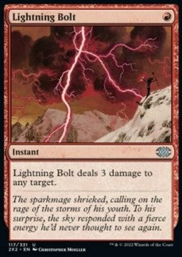 Lightning Bolt - Double Masters 2022 (Uncommon) [2X2-117]