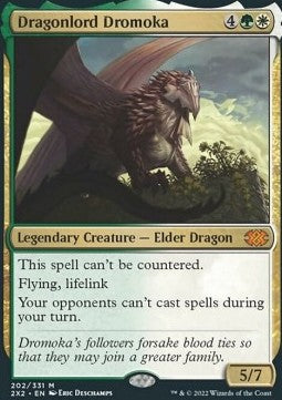 Dragonlord Dromoka⁣ - Double Masters 2022⁣ (Mythic)⁣ [202]