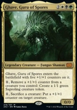 Ghave, Guru of Spores - Double Masters 2022 (Mythic) [2X2-216]