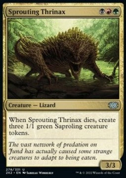 Sprouting Thrinax - Double Masters 2022 (Uncommon) [2X2-278]