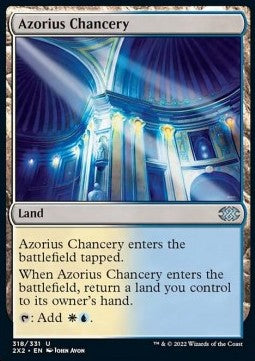 Azorius Chancery⁣ - Double Masters 2022⁣ (Uncommon)⁣ [318]