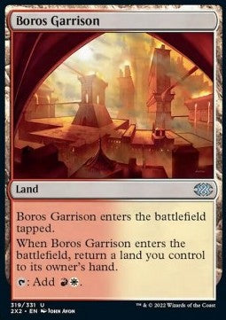 Boros Garrison⁣ - Double Masters 2022⁣ (Uncommon)⁣ [319]