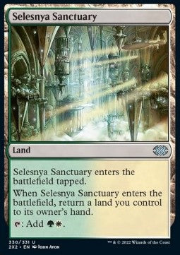 Selesnya Sanctuary⁣ - Double Masters 2022⁣ (Uncommon)⁣ [330]
