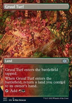 Gruul Turf⁣ - Double Masters 2022: Extras⁣ (Uncommon)⁣ [407]