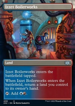 Izzet Boilerworks⁣ - Double Masters 2022: Extras⁣ (Uncommon)⁣ [408]